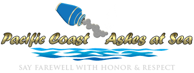 Pacific Coast Ashes at Sea